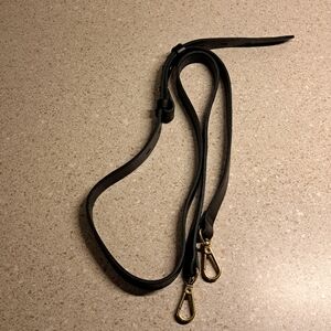 Madewell Black Leather Replacement Strap